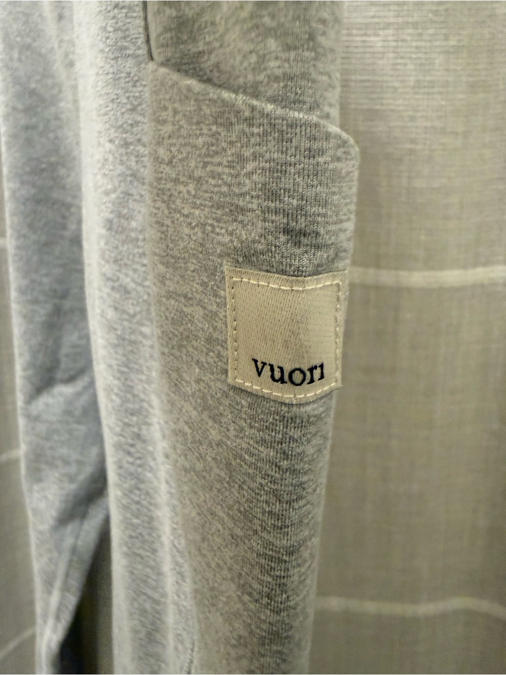 Vuori Light Heather Grey Crewneck Pullover